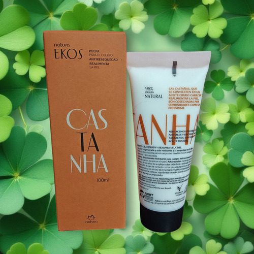 Natura Ekos Castanha Pulpa Para El Cuerpo 100ml Castanha