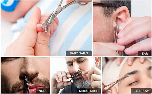 Practicas Tijeras Para Uñas De Bebe De Acero Inoxidable