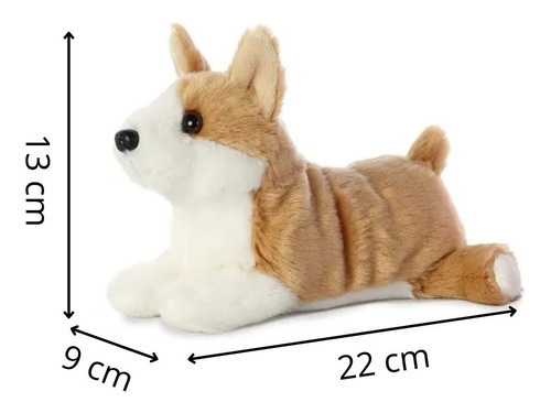 Peluche Perro Perro 31769 Aurora Mini Flopsie tamaño pequeño
