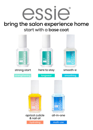 Essie All-inone Base Coat Top Coat For - mL a $8001