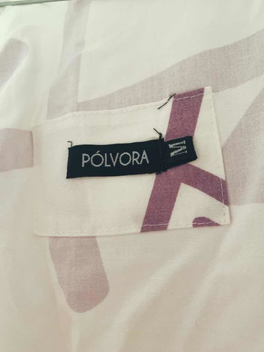 Blusa Mangas Globo Pólvora