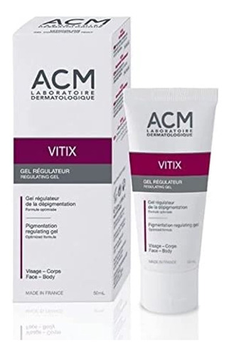 Gel Repigmentante Para Vitíligo Acm Laboratoire Vitix 50 Ml