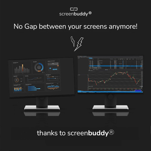 Screenbuddy Conjunto De 2, Conexión Magnética Para Sus Panta