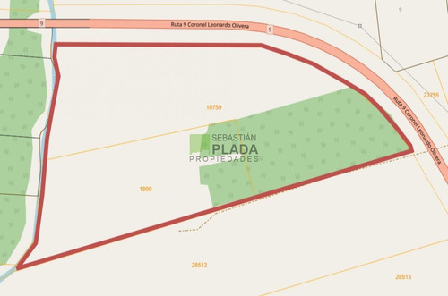 Imagen 11 de 11 de Buena Fracción Con Arroyo Sobre Ruta 9