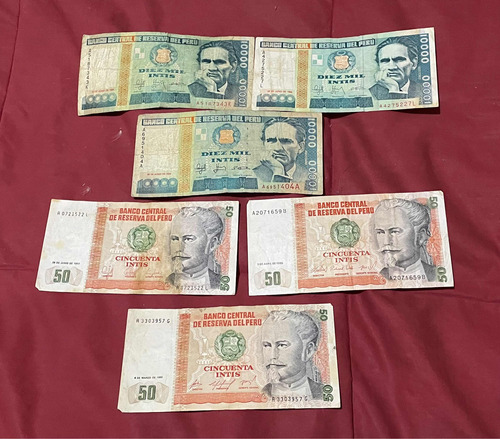 Billetes Antiguos