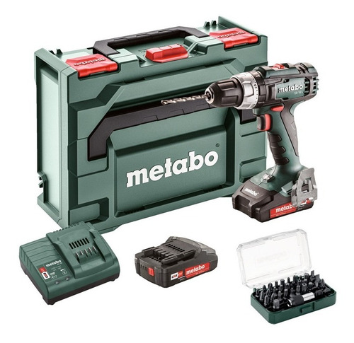 Taladro Atornillador Percutor A Batería Metabo Sb 18 L 13mm