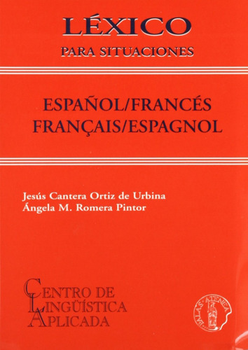 Lexico Para Situaciones Español/frances Vv  -  Cantera, Jes