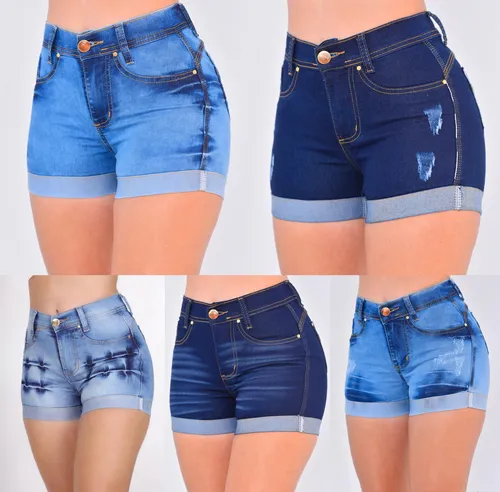 Bermuda jeans feminina atacado sales