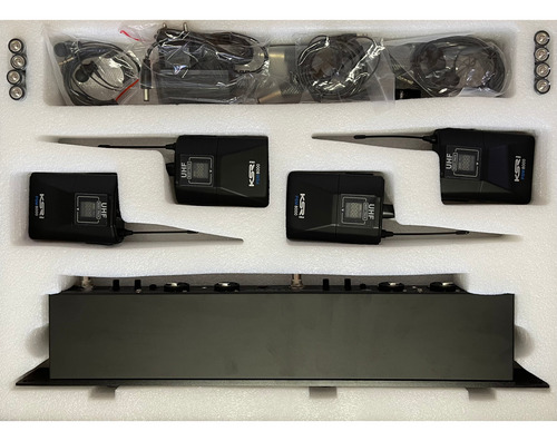 Monitor De Palco Quadruplo Ponto Sem Fio In Ear Ksr Psm8000
