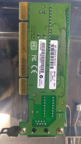 Tarjeta De Red Smc Pci Fast Ethernet Smc1255tx 10/100 Mbps