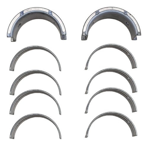 Metales De Centro P/ Mitsubishi L4 4g52 8v 78/85 L44d56 8v