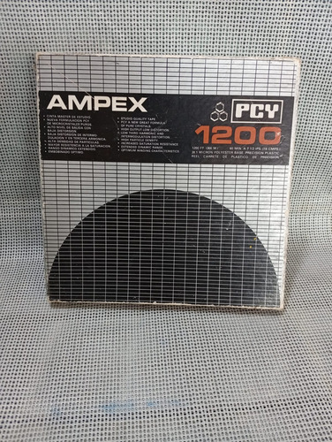 Cinta De Estudio Ampex 1200 (Usado)