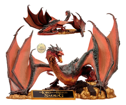 El señor de los anillos, el muñeco Smaug Hobbit Dragon Lord McFarlane