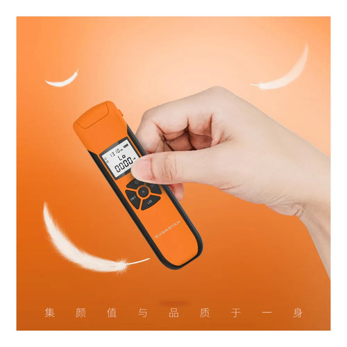 Medidor De Potencia De Fibra Óptica Recargable Por Usb