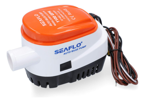 Bomba De Achique Nautica Con Automático 1100 Gph 12v Seaflo 