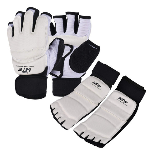 Taekwondo Sparring Guantes Protectores De Mano De Pie Prote.