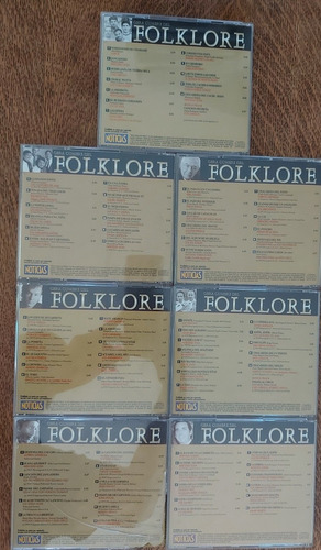 7 Cd's-colección Obra Cumbre Del Folklore (revista Noticias) (Usado)