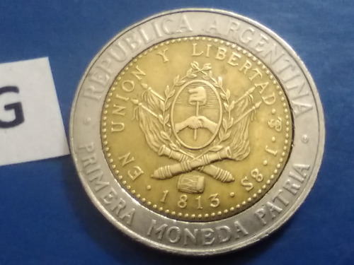 Monedas Argentina Año 2016 De 1 Un Peso S/c Argentina 2016 (Usado)