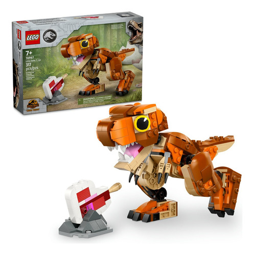 Conjunto De Montar Jurassic World Pequeno Comilão Trex Lego