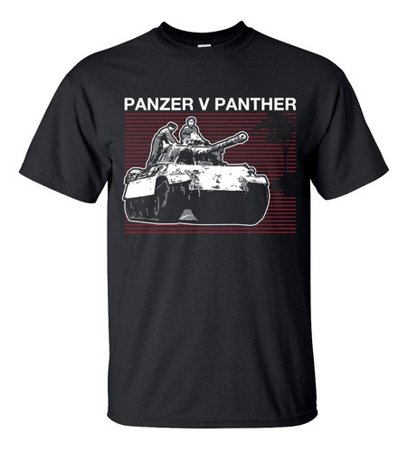 Playera Panzer V Panther Tank Tanque Aleman Guerra Art M1765
