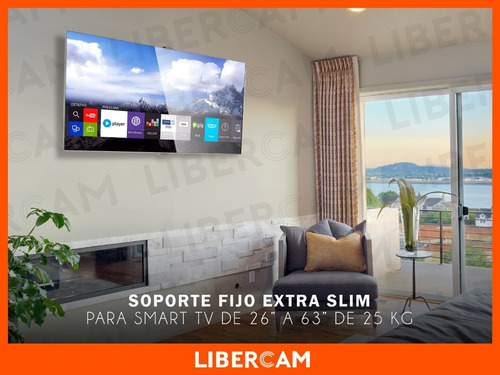 Soporte Tv Led Lcd Plasma 26 30 32 40 42 46 50 55 Color Negro