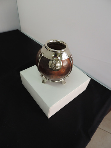 Imagen 7 de 7 de Mate De Calabaza / Dije En Alpaca.