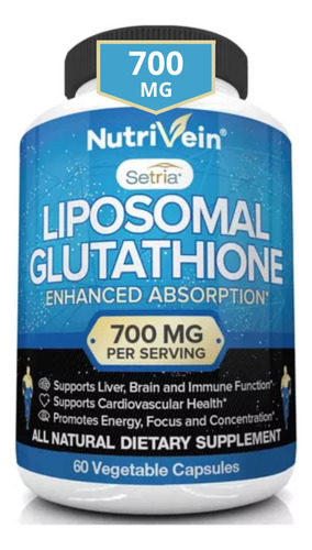 L Glutation Capsulas Glutathione Liposomal Setria Capsulas