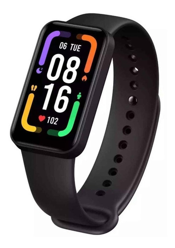 Imagen 2 de 2 de Xiaomi Redmi Smart Band Pro 1.47" caja de nailon reforzado con fibra de vidrio negra, malla negra de tpu