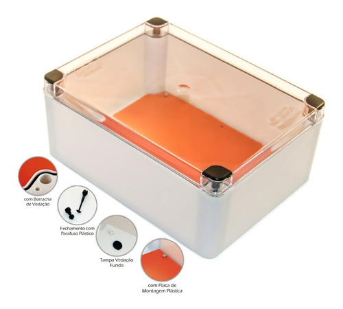 Kit Caixa E Medidor Trifásico Dowertech Dow1310l- Dowertech