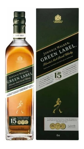 Whisky Johnnie Walker Green Label 750ml Original Promoção