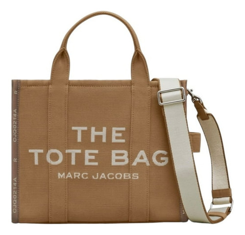 The Tote Bag Marc Jacobs Medium Jacquard Camel