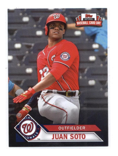 Tarjeta Nacional De Béisbol Topps 2021 Día 30 Juan Soto Nm-m