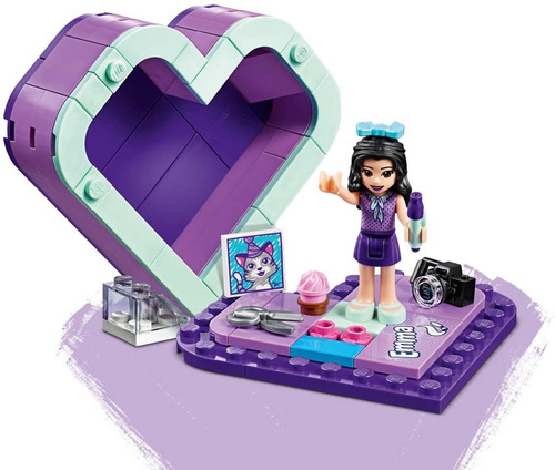 Juguete Construcción Lego Friends 41355 Caja Corazón Emma