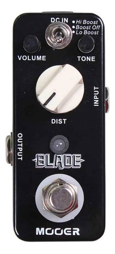 Mooer Blade, Metal Pedal De Distorsión Micro