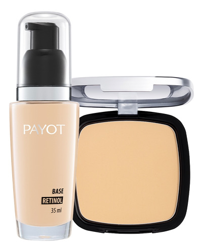 Kit Payot Base Retinol 20 E Pó Solto Translúcido Matte