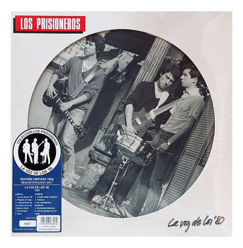 Los Prisioneros   - La Voz De Los 80's (picture Disc) | Vini