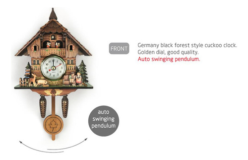 Reloj De Pared De Madera J