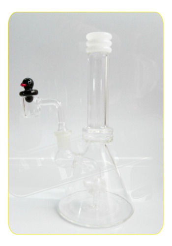 Bong Percolador Vidrio Pipa De Agua Doble Funcion + Accesori