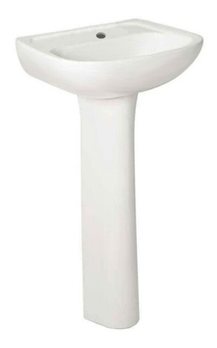Pie + Lavatorio Chico 45 Cm Columna Vogue Bacha Losa Deca