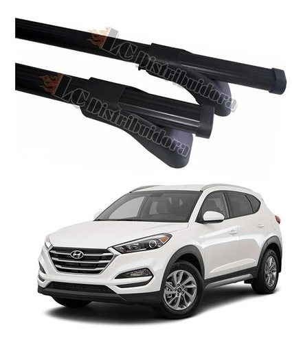 Barras Porta Equipaje Hyundai Tucson 2017 A 2021 Atornillado