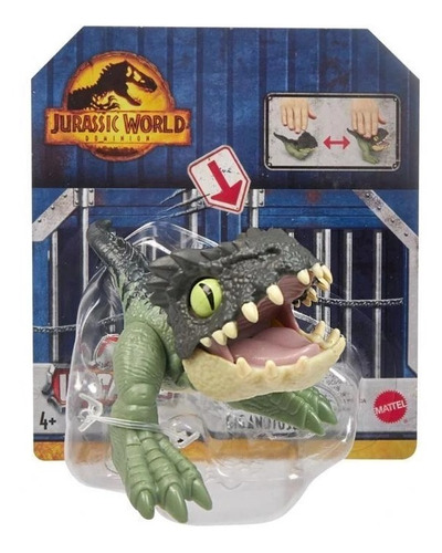 Figura Jurassic World Giganotosaurus Wild Pop Ups - Mattel