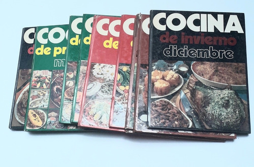 Libros De Cocina Las 4 Estaciones  Colección Completa. 
