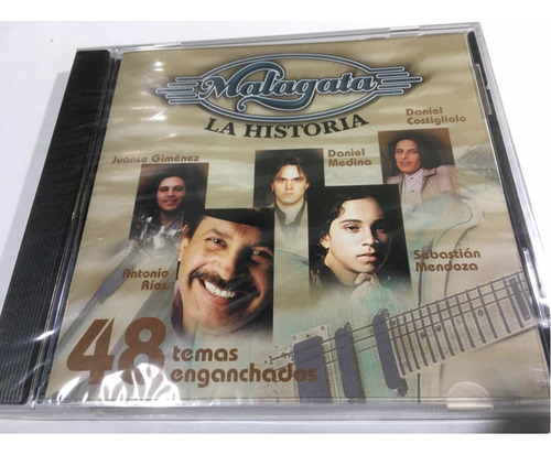 Malagata La Historia 48 Temas Enganchados Cd Nuevo Original