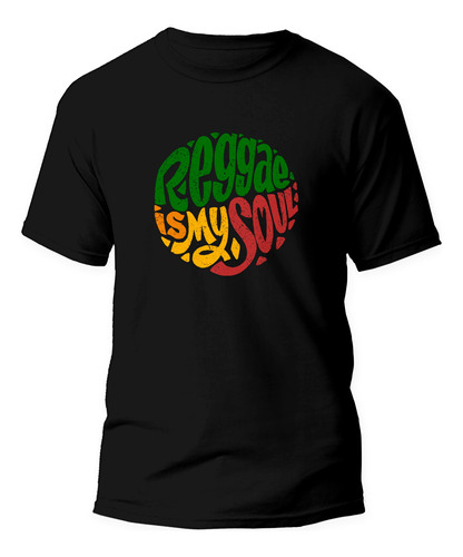 Remera Reggae Is My Soul