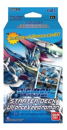 Juego De Cartas Digimon - Starter Deck Ulforceveedramon St 8