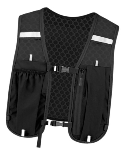 Colete De Hidratação Respirável Para Homens, Preto