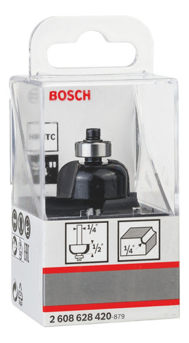 Fresa De Media-caña 1/4 Bosch