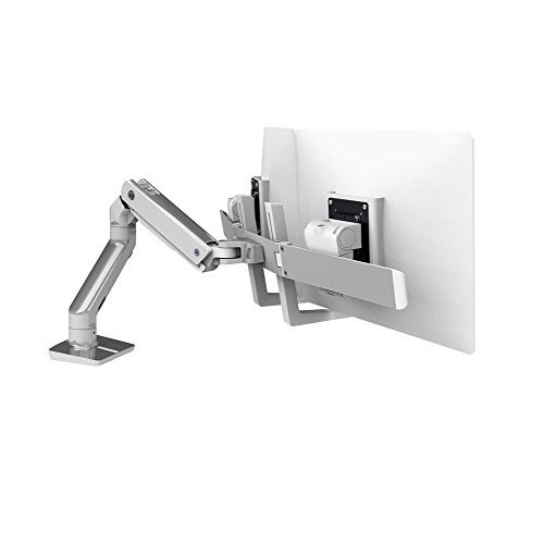 Ergotron 45 476 026 Hx Desk Mount Dual Monitor Arm In