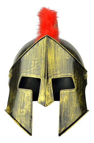 Sombrero De Cosplay De Soldado De La Edad Media, Casco Oro