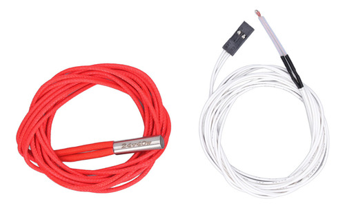 6 Cables De Termistor Con Terminal, 6 Varillas Calefactoras